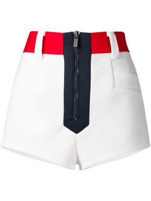 Miu Miu techno fabric shorts $610 - Shop SS19 Online - Fast Delivery, Price