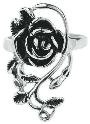Rose | Rock-Silver Ring | EMP