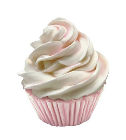 pink white sweet cupcake dessert png filler
