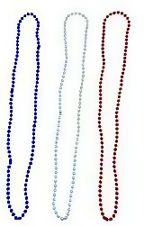 patriotic bead necklace