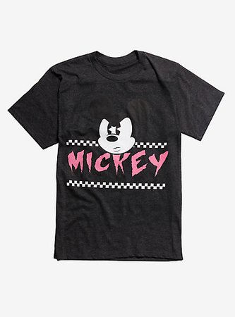Disney Mickey Mouse Retro Checkered T-Shirt