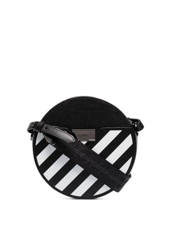 Off-White Diagonal Stripe Crossbody Bag - Farfetch