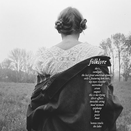 taylor swift folkore album cover