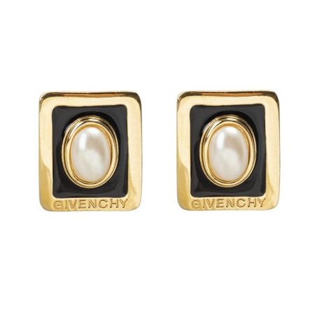 Givenchy - Vintage pearl logo earrings - 4element