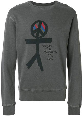 Zadig&Voltaire X Evan Ross Steeve sweatshirt