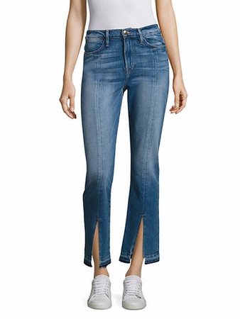 Trending Right Now: The Front Slit Jeans - Denimology