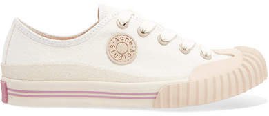 Brady Cotton-canvas Sneakers - White