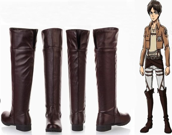 attack on titan boots cosplay