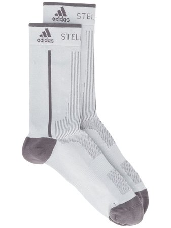 Adidas By Stella Mccartney Par De Meias Com Pregas - Farfetch