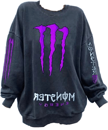Monster Energy Sweatshirt -black