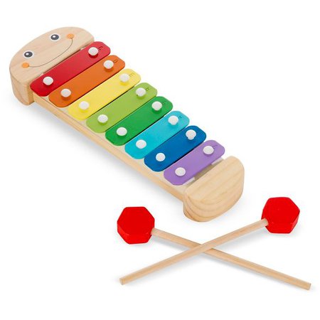 Melissa & Doug Caterpillar Xylophone Musical Toy With Wooden Mallets : Target
