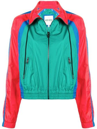 Kenzo colour block track jacket $419 - Shop SS19 Online - Fast Delivery, Price