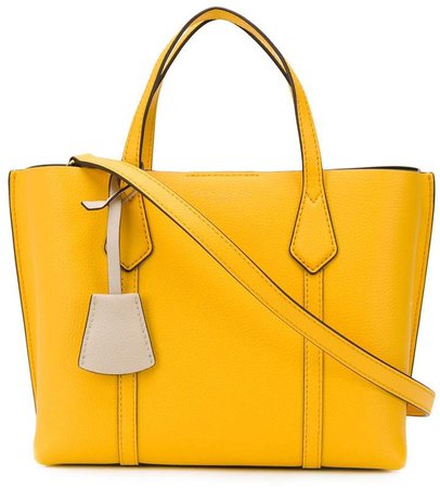 lacquered-edge tote bag