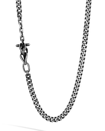 John Hardy Classic Chain Necklace w/ Pusher Clasp