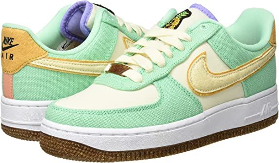 Amazon.com | Nike Women's Air Force 1 Low '07 Limited Edition Pineapple | Fashion Sneakers