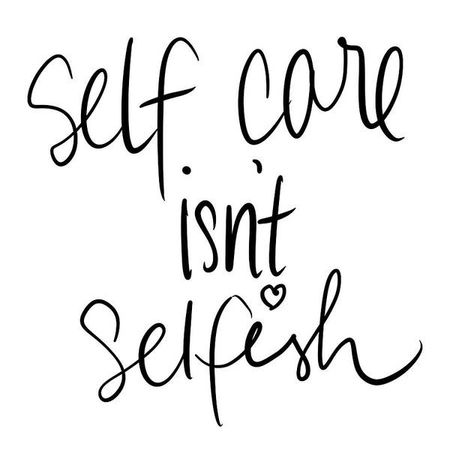 Self Care Isn't Selfish Art Print by Sd Graphics Studio - Fine Art America