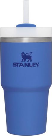 Amazon.com: Stanley Quencher H2.0 FlowState Stainless Steel Vacuum Insulated Tumbler with Lid and Straw for Water, Iced Tea or Coffee, Smoothie and More, Black , 20 oz : Home & Kitchen