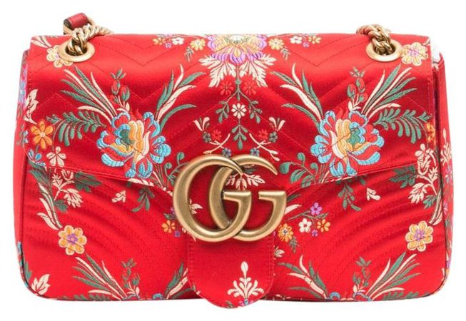 Gucci Floral Shoulder Bag