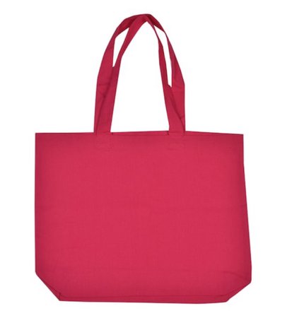 hot pink tote bag