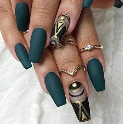 100 Best Nail Arts That You Will Love – 2019 | Nails~Mani/Pedi | Nails, Goth nails, Goth nail art
