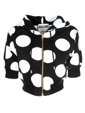 Moschino Cropped Hoodie