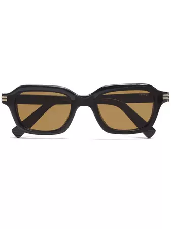 Zegna square-frame Tinted Sunglasses - Farfetch