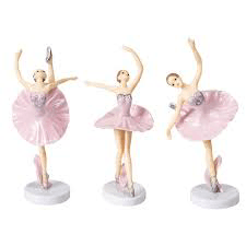 Pink Ballerina Figurines