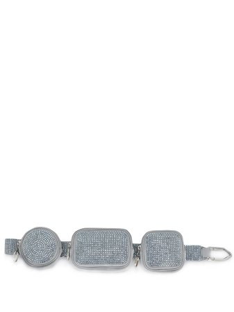Off-White crystal-embellished Utility Belt Bag - Farfetch