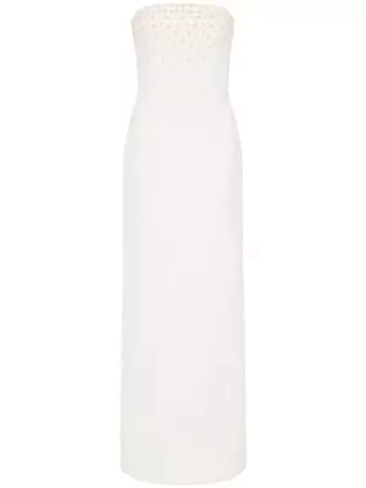 Rebecca Vallance Therese pearl-embellished Gown - Farfetch