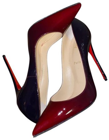 *clipped by @luci-her* Christian Louboutin So Kate 120 Patent Degrade Pumps Size EU 41 (Approx. US 11) Narrow (Aa, N) - Tradesy