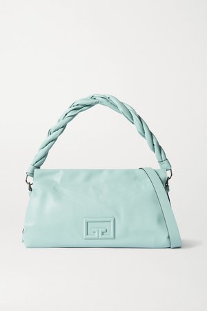 Blue ID93 leather shoulder bag | Givenchy | NET-A-PORTER