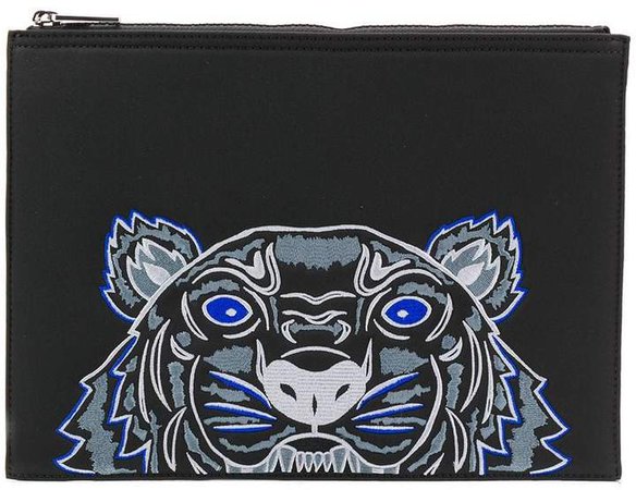 Tiger clutch bag