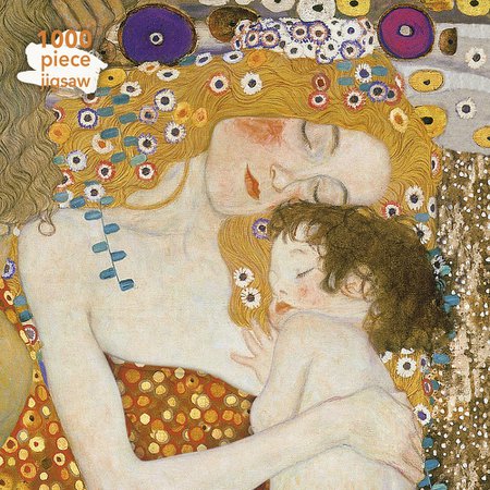 Adult Jigsaw Gustav Klimt: The Kiss: 1000 Piece Jigsaw Puzzle