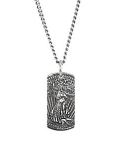 liberty tag necklace