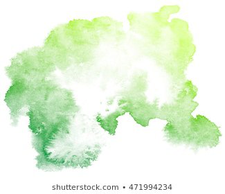 Ilustración de stock sobre Color de agua verde abstracto sobre 527878441