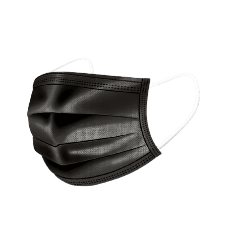 Disposable Mask - Standard - Black
