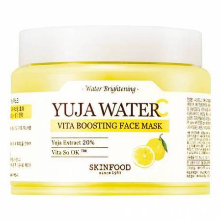 Yuja Water C Vita Boosting Face Mask - Masque Energisant Visage au Yuja | Sephora