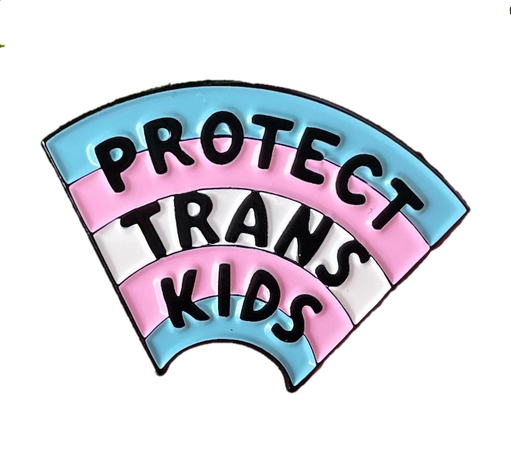 protect trans kids pin