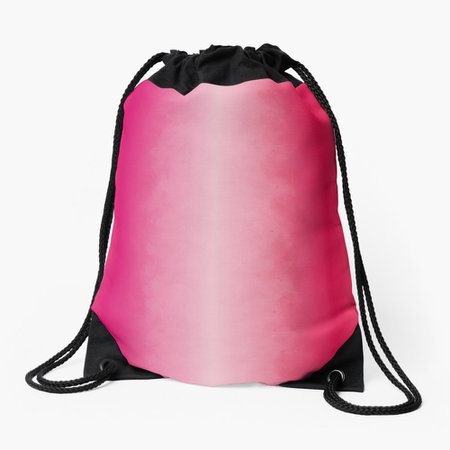 "Pink Coral Tie Dye Bohemian Hippie Summer" Drawstring Bag by nantucketisland | Redbubble