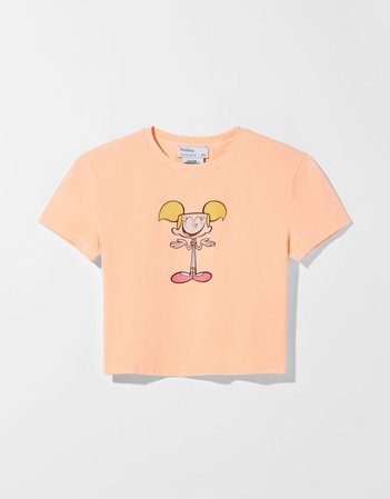 Cartoon Network print T-shirt - Tees and tops - Woman | Bershka