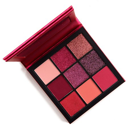Huda Beauty Ruby Obsessions Eyeshadow Palette Review & Swatches