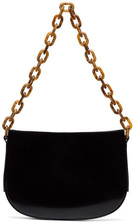 Pelle chain strap shoulder bag