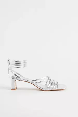 Sandals - Silver-colored - Ladies | H&M US