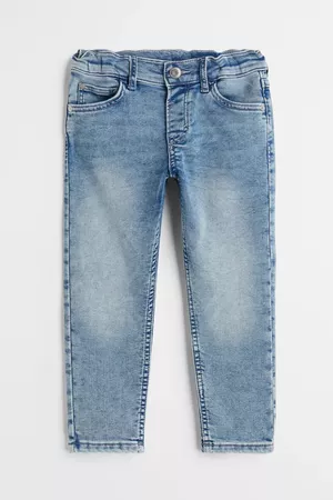 Relaxed Fit Super Soft Jeans - Light denim blue - Kids | H&M CA