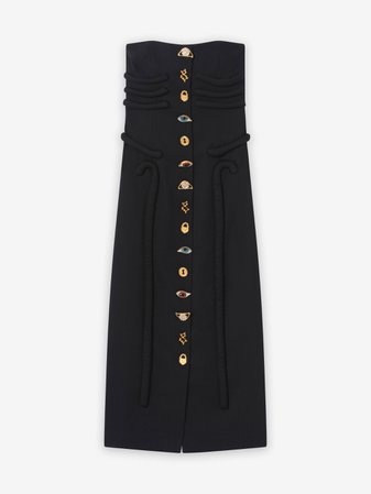 Jeweled skeleton column dress | Dresses and Skirts | Ready to Wear | E-SHOP | Schiaparelli website
