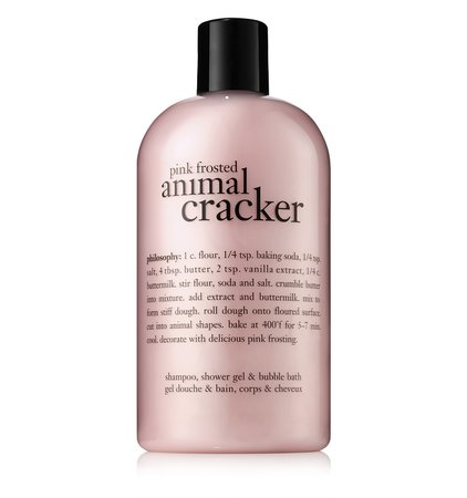 Pink Animal Cracker Bubble Bath and Shower Gel | philosophy®
