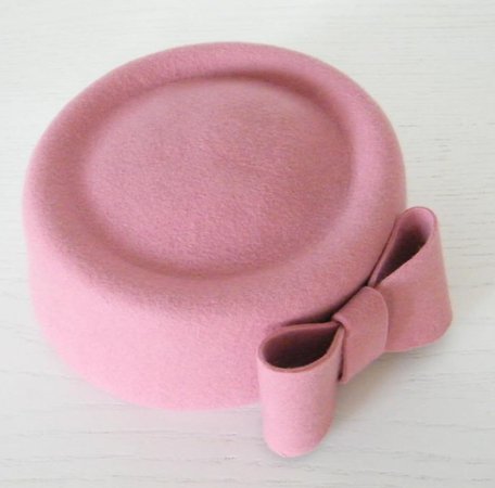 Jackie o pink pill box hat