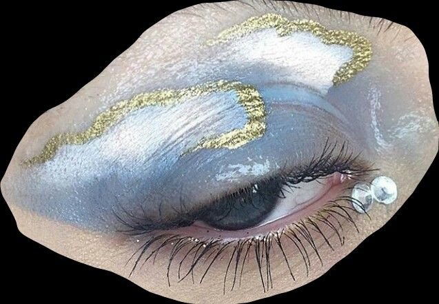 Gold blue pastel cream polyvore moodboard filler eye makeup | moodboard, png, filler, minimal, overlay in 2018 | Pinterest | Mood boards, Eyes and Makeup