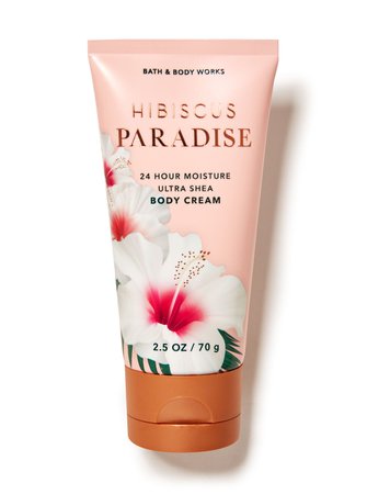 bath and body works hibiscus paradise travel body cream
