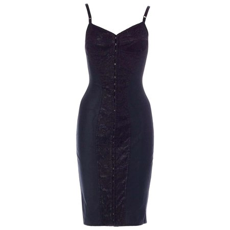 *clipped by @luci-her* UNWORN Dolce and Gabbana Bodycon Corset Lace Dress Special Edition Collection For Sale at 1stDibs